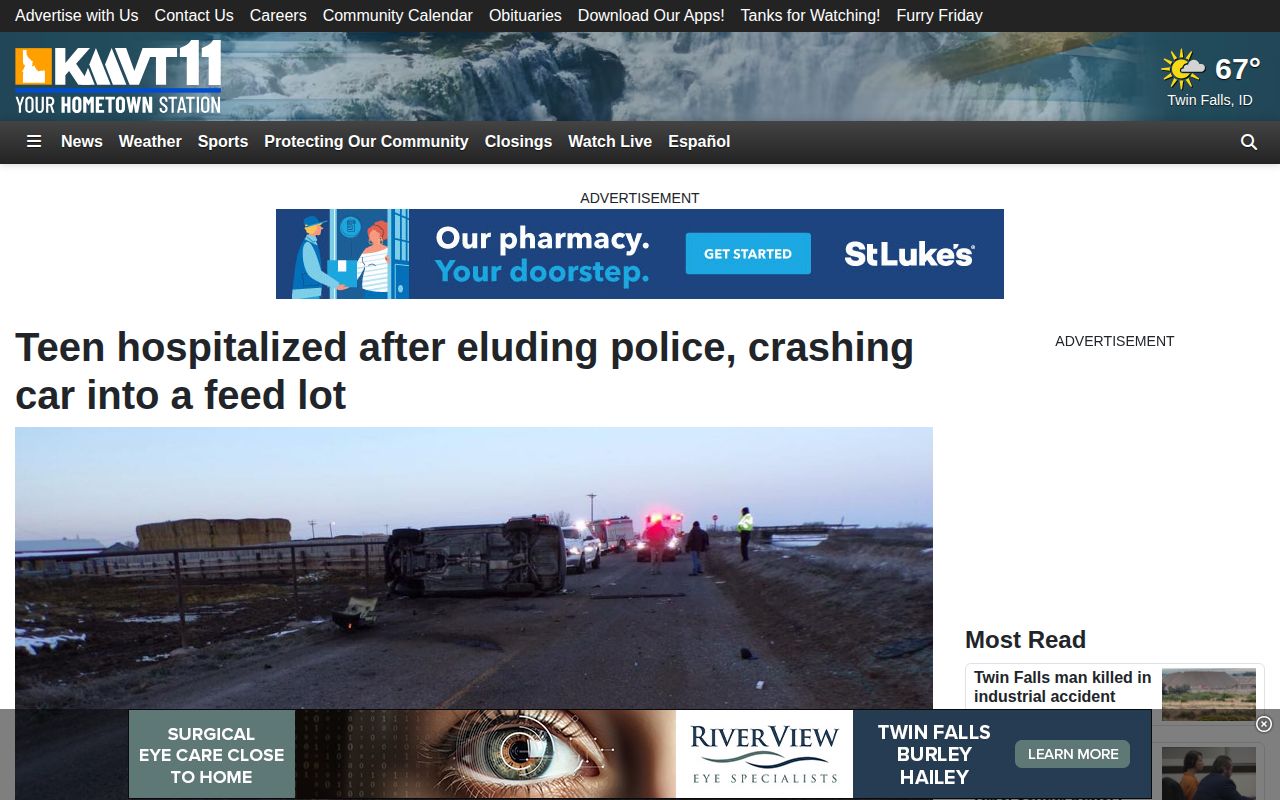 KMVT report involving Heyburn and neighboring public-safety agencies